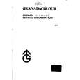 GRANADA C59FZ4 Manual de Servicio